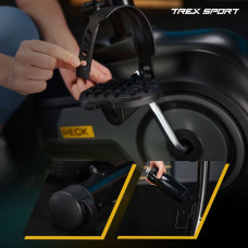 Велотренажер Trex Sport TX-400MB RECK магнітний сірий, код: 5902308237414