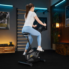 Велотренажер Trex Sport TX-400MB RECK магнітний сірий, код: 5902308237414