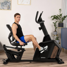Горизонтальний велотренажер Gymtek XBR5000 магнітний чорний, код: 5905884428399