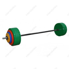 Штанга InterAtletika 105 кг, код: S-105-IA