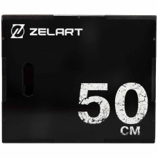 Пліобокс для кросфіту Zelart Wood Plyo Box 1шт, 75см, чорний, код: TA-4774-2