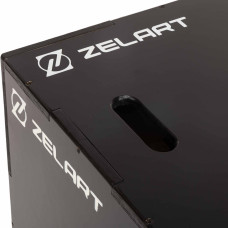 Пліобокс для кросфіту Zelart Wood Plyo Box 1шт, 75см, чорний, код: TA-4774-2