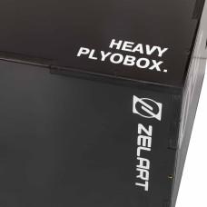 Пліобокс для кросфіту Zelart Wood Plyo Box 1шт, 75см, чорний, код: TA-4774-2