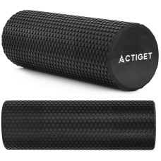 Масажний ролик Actiget PEVA 45 x 15 см (валик, роллер) Black, код: ACT0102