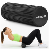 Масажний ролик Actiget PEVA 45 x 15 см (валик, роллер) Black, код: ACT0102