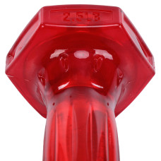 Гантель для фітнесу з TPU покриттям Zelart Jelly Urethane Coated Dumbbells 1х1,13кг, червоний, код: TA-2946-2_5LB-S52