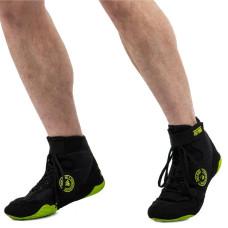 Борцівки Fistrage розмір 45 (29,5см), чорний-зелений, код: VL-8484_45BK