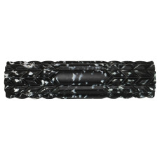 Роллер масажний циліндр (ролик мфр) Grid Spine Roller EVA LiveUp 45см, чорний, код: LP8233
