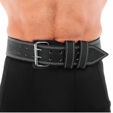 Пояс атлетичний шкіряний Fistrage 2XL, сірий, код: VL-4722_2XL
