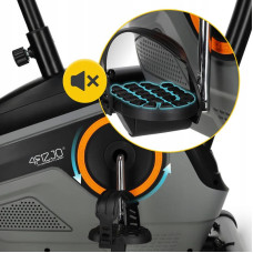 Велотренажер магнітний 4FIZJO Active+ Black/Gold, код: P-5905973401593
