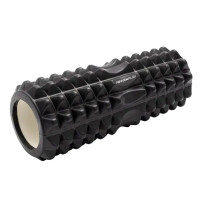 Масажний ролик (роллер) PowerPlay EVA Massage Roller (33x12см.), чорний, код: PP_4405_Black