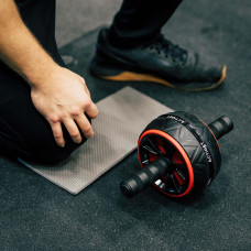Ролик (гімнастичне колесо) для преса Actiget Ab Wheel Black/Red, код: ACT0111