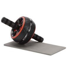 Ролик (гімнастичне колесо) для преса Actiget Ab Wheel Black/Red, код: ACT0111
