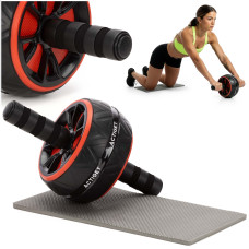Ролик (гімнастичне колесо) для преса Actiget Ab Wheel Black/Red, код: ACT0111