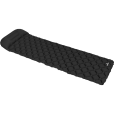 Надувний килимок Outtec 195х55х5см з подушкою соти чорний, код: 5907766665724