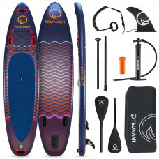 Надувна SUP дошка Tsunami 350 см з веслом Wave T05, код: P-5907739314246