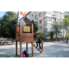Ігровий комплекс InterAtletika Будиночок 2126х1240х2976 мм, код: TE816-SM