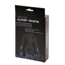 Скакалка York Fitness PVC Premium з пластиковими ручками, код: 00014961810028