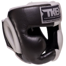Шолом боксерський з повним захистом шкіряна Top King Empower XL чорний-золотий, код: TKHGEM-02_XLBKG-S52