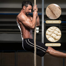 Канат спортивний для лазіння з кріпленням Generation Fitness FF32B1-6m 6м, код: 523037-AX
