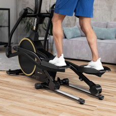 Орбітрек Hop-Sport HS-250CF Jucon чорно-золотистий,код: 5902308236455