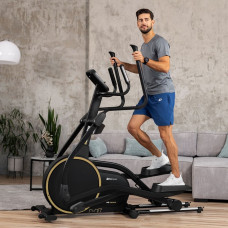 Орбітрек Hop-Sport HS-250CF Jucon чорно-золотистий,код: 5902308236455