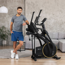Орбітрек Hop-Sport HS-250CF Jucon чорно-золотистий,код: 5902308236455