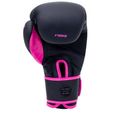 Боксерські рукавички V`Noks Ultima Black Fuxia 10 унцій, код: 60181_10-RX