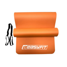 Килимок для фітнесу та йоги EasyFit NBR 10 мм Помаранчевий, код: EF-1919-OR-EF
