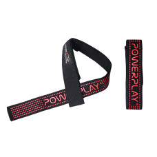 Лямки для тяги PowerPlay чорно-червоні, код: PP_7064_Black/Red