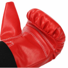 Снарядні рукавички Boxer розмір L, червоний-чорний, код: 2015_L_RBK-S52