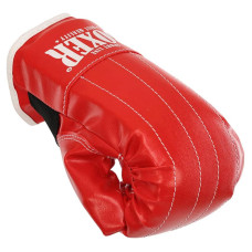 Снарядні рукавички Boxer розмір L, червоний-чорний, код: 2015_L_RBK-S52