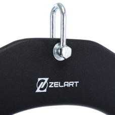 Рукоятка для тяги вниз з широким хватом нековзне покриття Mdbuddy Lat Pull Down Bar 850х110х165 мм, чорний, код: TA-5395-S52