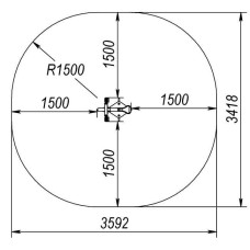 Велосипед InterAtletika 592х418х829 мм, код: SK101-SM