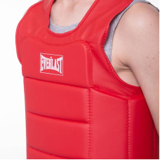 Захист корпусу для карате дитяча Everlast S (8-9 років), червоний, код: BO-3951_SR