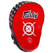 Лапа вигнута для боксу та єдиноборств Fartex 2шт, червоний, код: BO-3362_R