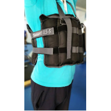 Обтяжувачі для ніг та рук EasyFit набірні жилет 0,5-5 кг (пара), код: EF-AWTS-550-EF