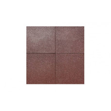 Гумова плитка EcoGuma Standart 25 мм (коричневий) код: EG25BR