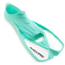 Ласти Aqua Speed Action 61109 розмір 40-41, бірюзовий, код: 5905718611096