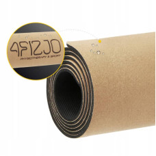 Килимок для йоги та фітнесу 4Fizjo Cork 1800x610x4 мм, код: P-5907739319562
