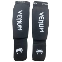 Захист ноги на липучках Venum S, чорний, код: 1225VMB-S-WS