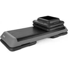 Степ-платформа Gymtek 3-х рівнева сіра, код: 5907766668640
