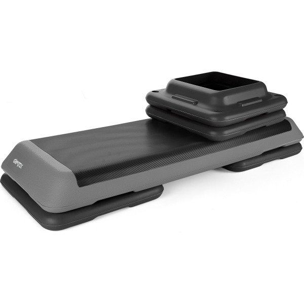 Степ-платформа Gymtek 3-х рівнева сіра, код: 5907766668640