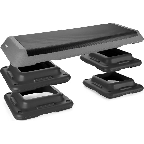 Степ-платформа Gymtek 3-х рівнева сіра, код: 5907766668640
