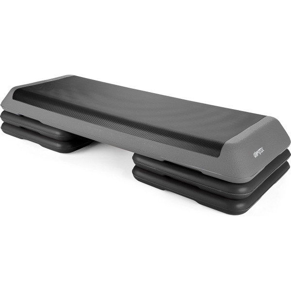 Степ-платформа Gymtek 3-х рівнева сіра, код: 5907766668640