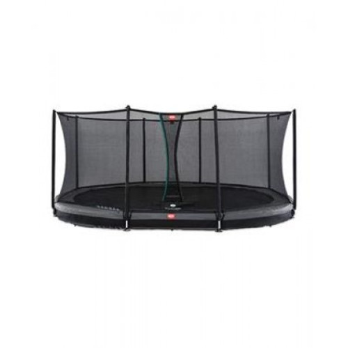 Батут Berg Grand Favorit InGround 520 Grey + захисна сітка Safety Net Comfort, код: 30.23.65.31