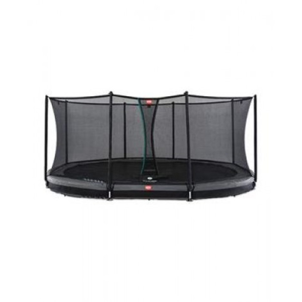 Батут Berg Grand Favorit InGround 520 Grey + захисна сітка Safety Net Comfort, код: 30.23.65.31