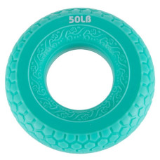 Еспандер кистьовий кільце FitGo Jello 50LB бірюзовий (1шт), код: FI-2524_T-S52