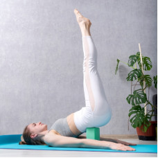Блок для йоги Generation Fitness FF22E1 turquoise (бірюзовий), код: 523490-AX