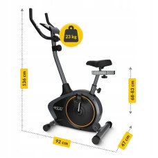 Велотренажер магнітний 4FIZJO Evo+ Black/Gold, код: P-5905973401616